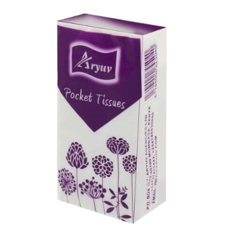 ARYUV 10'S POCKET TISSUES