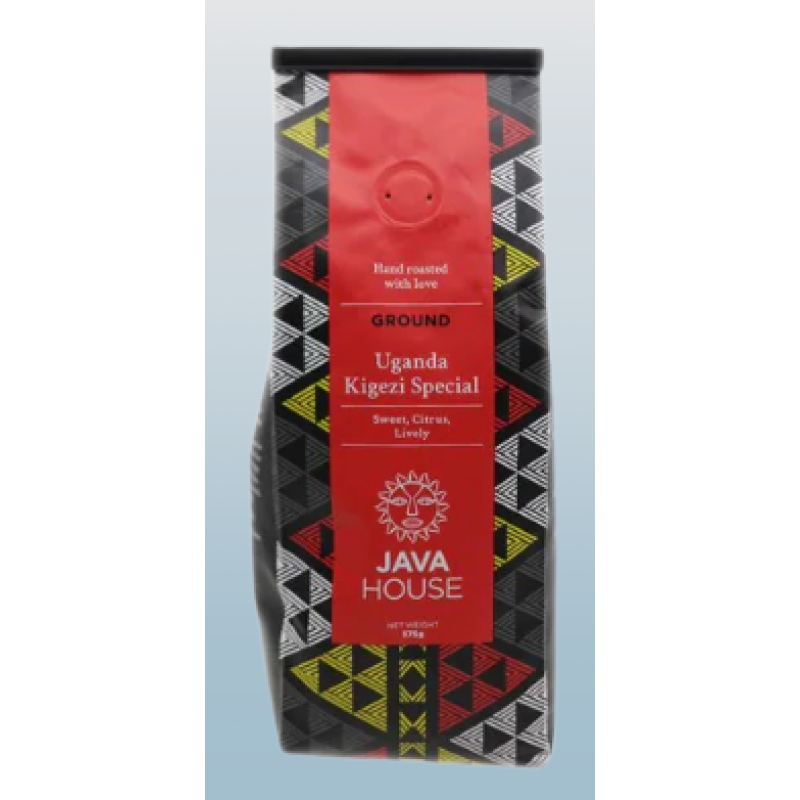 JAVA HOUSE UGANDA KIGEZI SPECIAL COFFEE BEANS 375 GRAMS