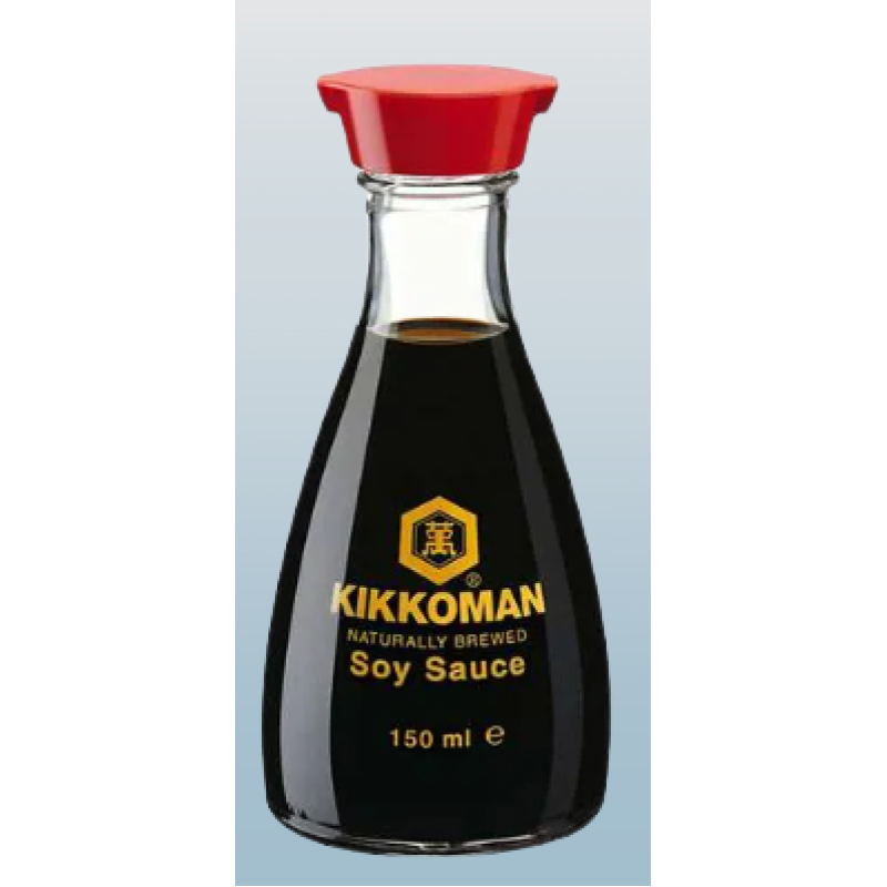 KIKKOMAN BREWED SOY SAUCE 150ML