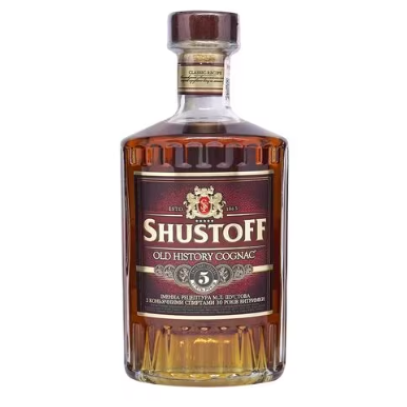 SHUSTOFF 500ML 5 YEAR OLD BRANDY