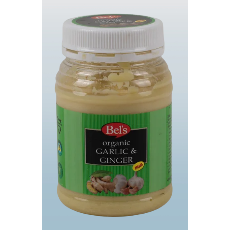 Bels Organic Ginger & Garlic Paste 250g