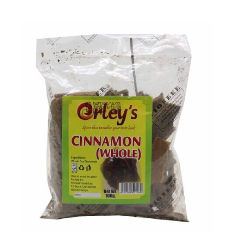 ORLEYS PURE GROUND WHOLE CINNAMON SPICES 100g