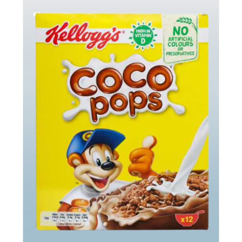 KELLOGGS COCO POPS FILLS CEREAL 350G