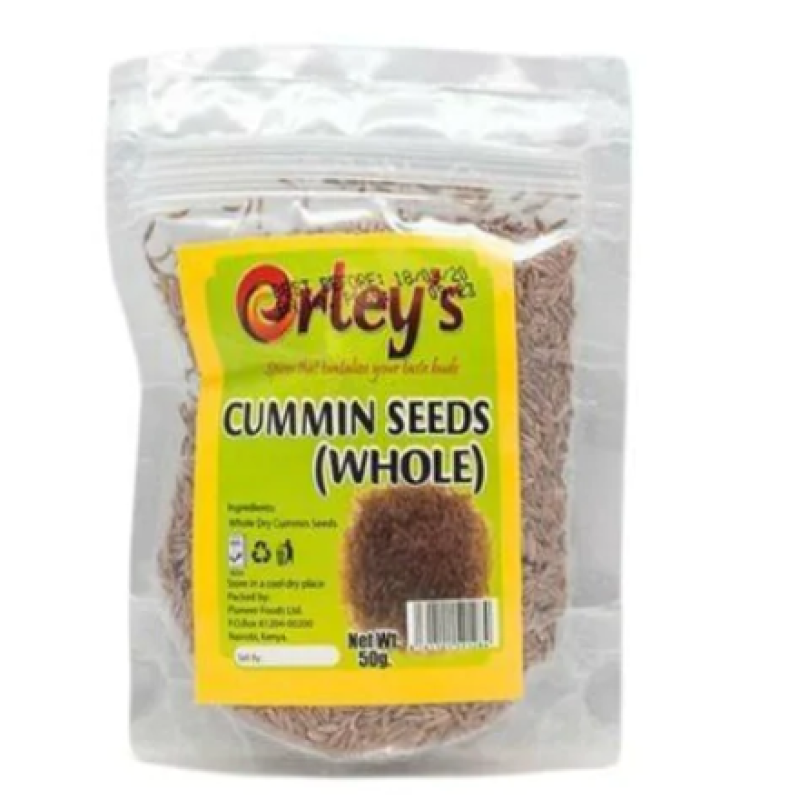 ORLEYS CUMIN WHOLE SEEDS 50g