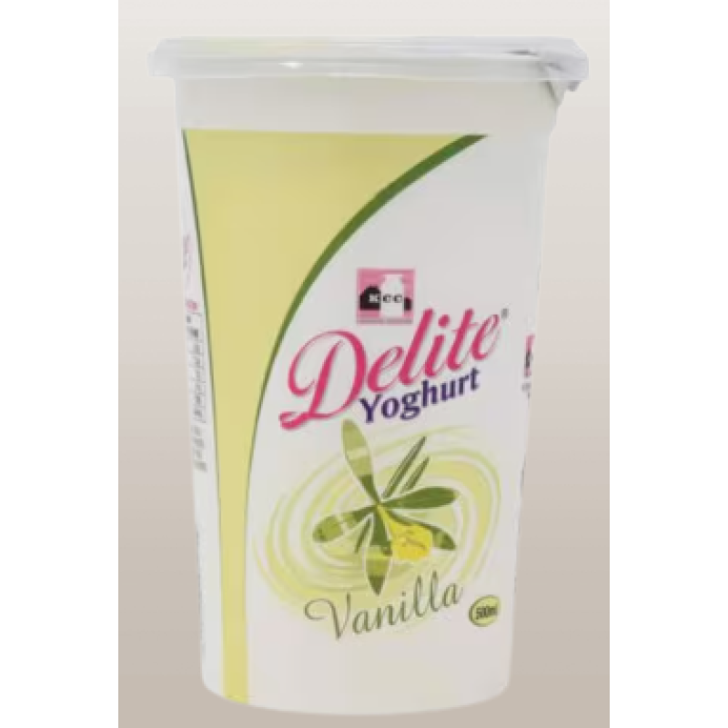 KCC DELITE VANILLA YOGHURT 500ML