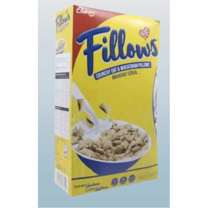 ELBBIN'S OAT WHEAT BRAN FILLOWS BREAKFAST CEREAL 500G