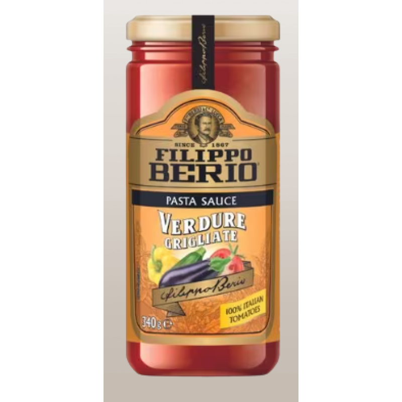 FILIPPO BERIO GRILLED VEGETABLE PASTA SAUCE 340G