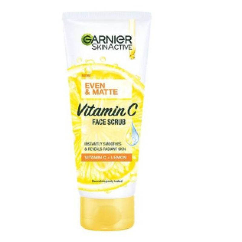 GARNIER EVEN AND MATTE FACE SCRUB 100 ml