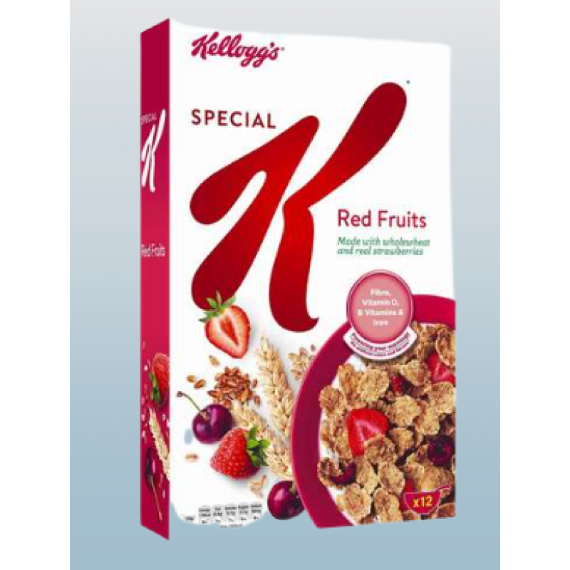 KELLOGGS SPECIAL K RED BERRIES FRUIT CEREAL 325G