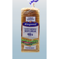 KINGSMIL MILKY WHITE BREAD 800G