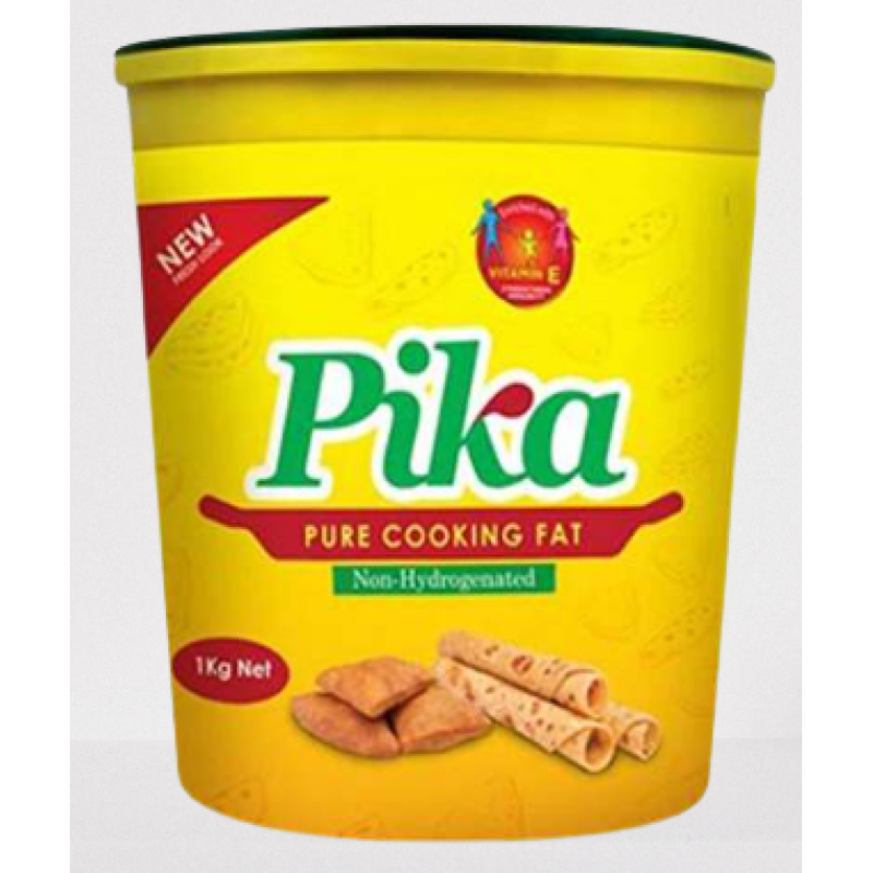 PIKA PURE YELLOW VEGETABLE COOKING FAT 1KG 