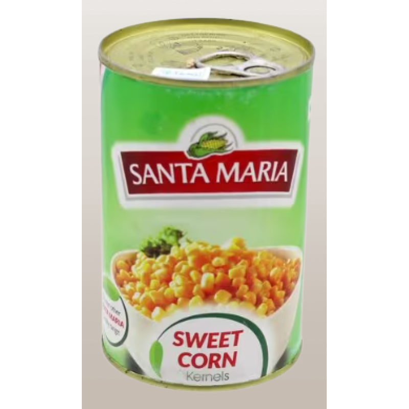 SANTA MARIA 400G SWEET CORN KERNELS IN BRINE