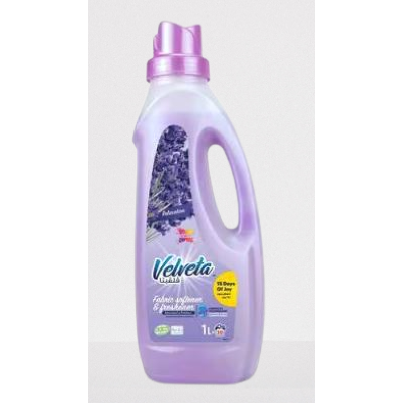 VELVETA FABRIC SOFTENER (LAVENDER) 1L