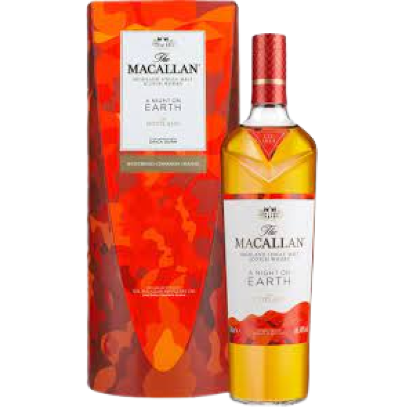 THE MACALLAN 'A NIGHT ON EARTH IN SCOTLAND WHISKY 700ML