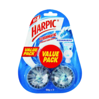 HARPIC IN CISTERN TOILET CLEANER AQUAMARINE 50g*3