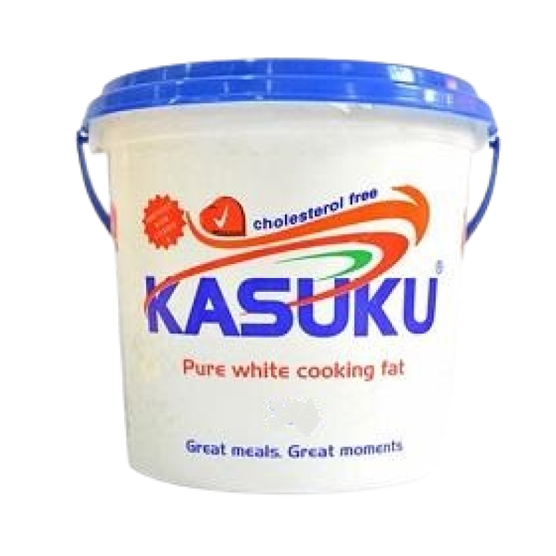 KASUKU PURE WHITE COOKING FAT CHOLESTEROL FREE 4kg