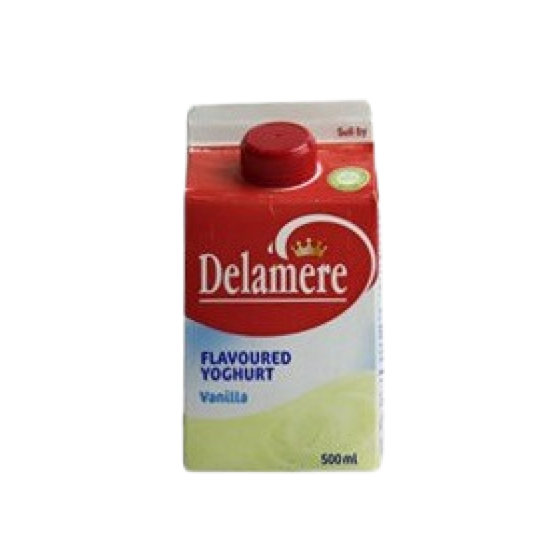 DELAMERE VANILLA YOGHURT 500ML