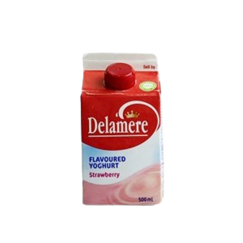 DELAMERE STRAWBERRY YOGHURT 500ML