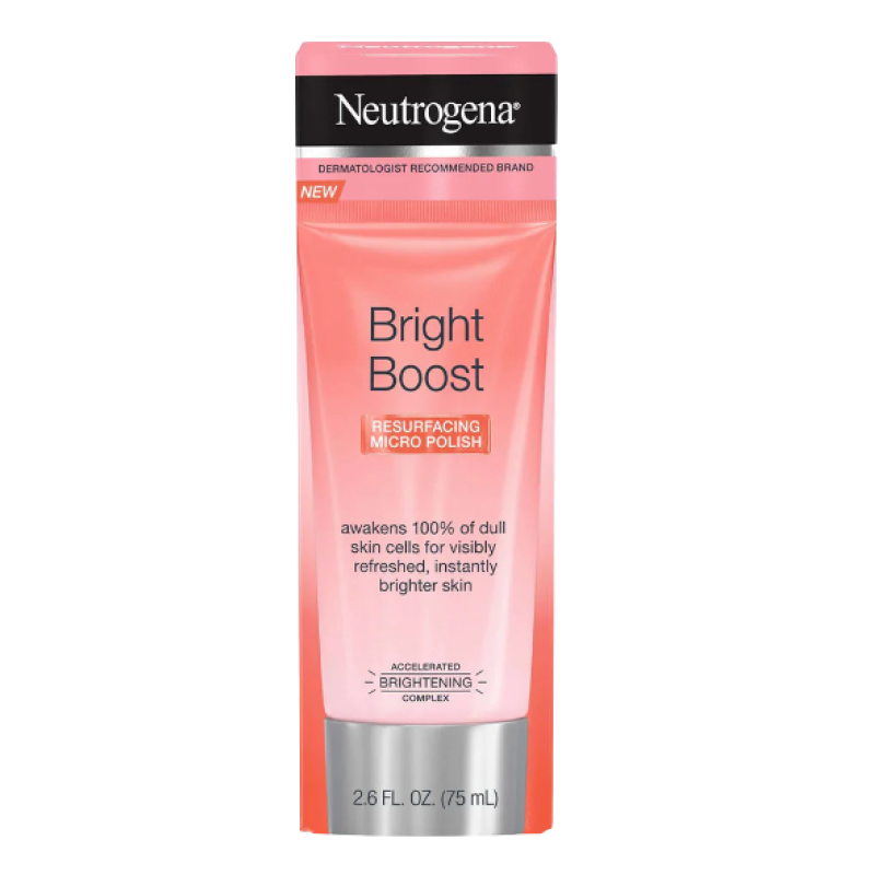 NEUTROGENA BRIGHT BOOST RESURFACING MICRO POLISH 75ML