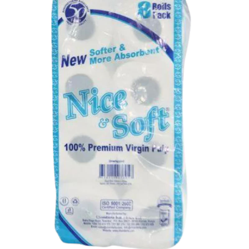 NICE & SOFT TISSUE 8 ROLLS