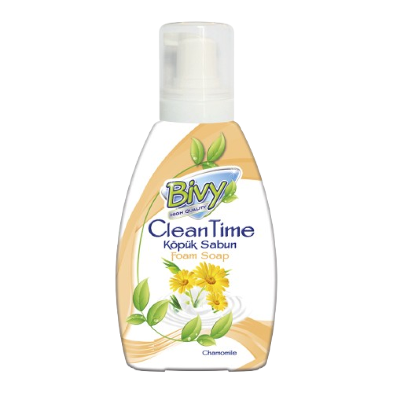 Bivy Foam Hand Wash Soap Chamomile 500ml, 12 Bottles in a Carton