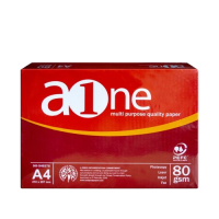 AOne Photocopy Paper A4 80gsm 500sheets Red, 5 Reams in a Carton