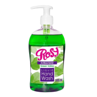 Rosy Liquid Hand Wash Green Valley Pump 500ml, 6 bottles in a Carton