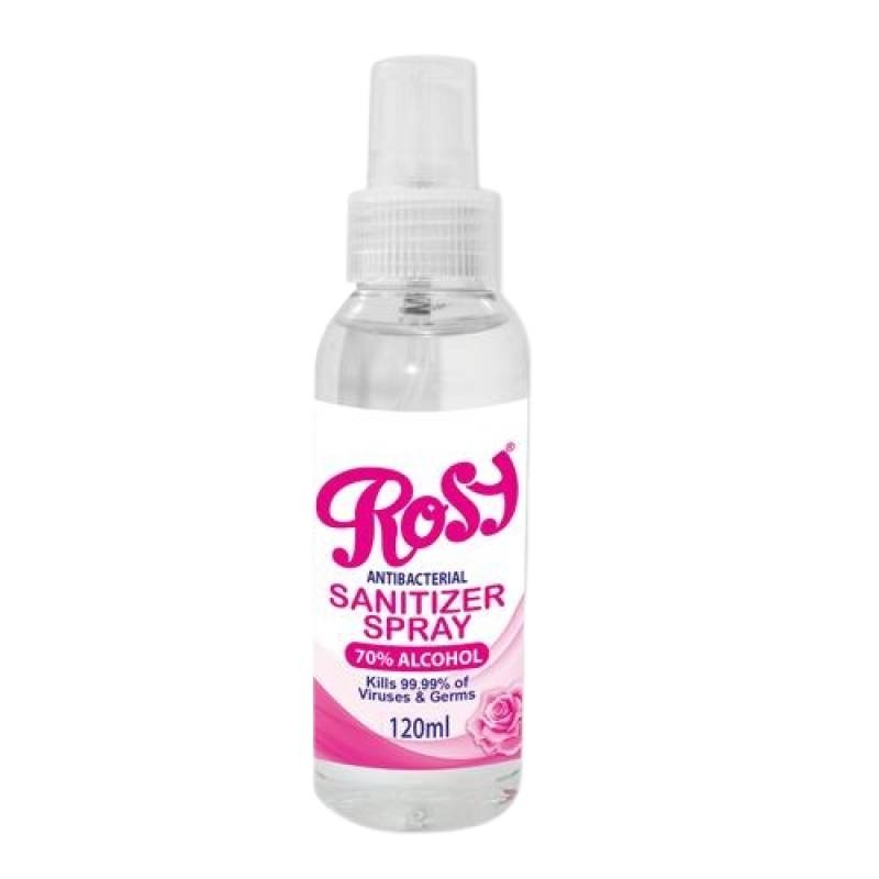 Rosy Hand Sanitizer Spray 120ml, 20 Bottles in a Carton