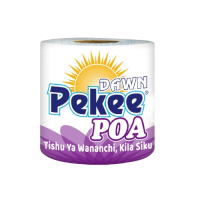 Dawn Pekee Poa Toilet Tissue White Single Pack Wrapped, 40 rolls in a Carton