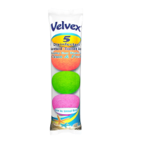 Velvex Toilet Colored Balls 5 Balls in a Pack 12packets in a Carton
