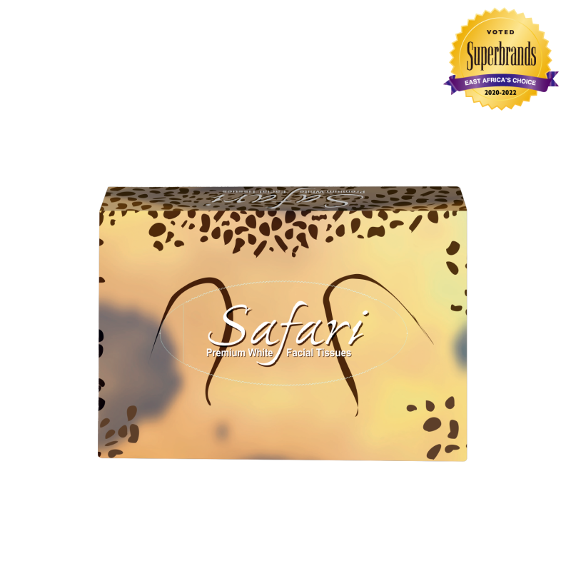 Safari 80sheets Cheetah Facial Tissues Junior 18 packets in a Carton