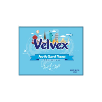 Velvex 60sheets Travel Facial Tissues Junior 60 packets in a Carton