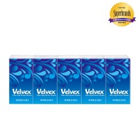 Velvex 10sheets Pocket Tissues Blue Outer 12 packets in a Carton