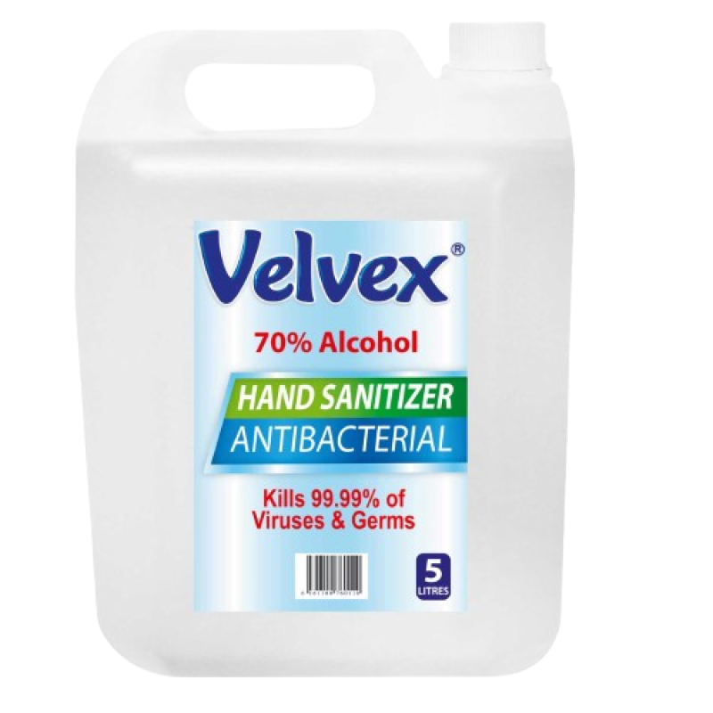 Velvex Hand Sanitizer Gel 5litres