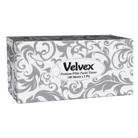 Velvex 140sheets Silver Facial tissues Standard 24 Packets in a Carton