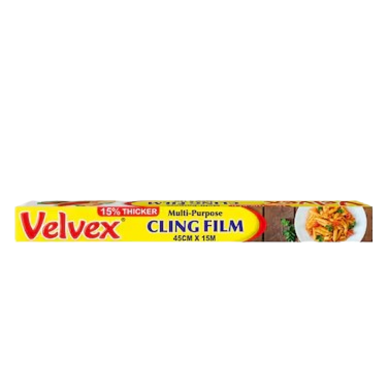 Velvex Cling Film 45cm x 15Metres, 24 packets per Carton