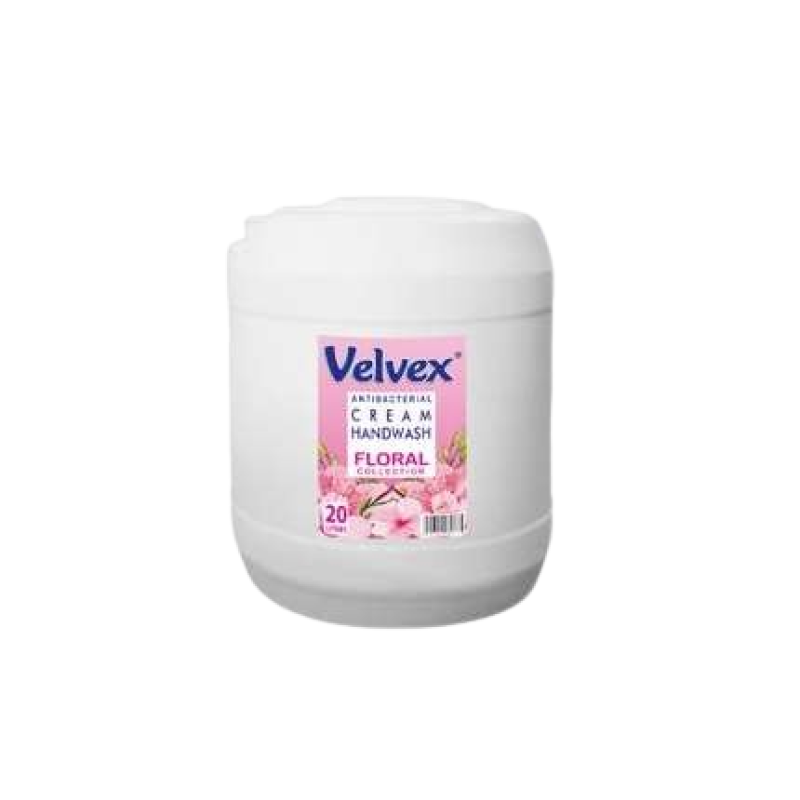 Velvex Antibacterial Cream Hand Wash Floral Collection 20Litres