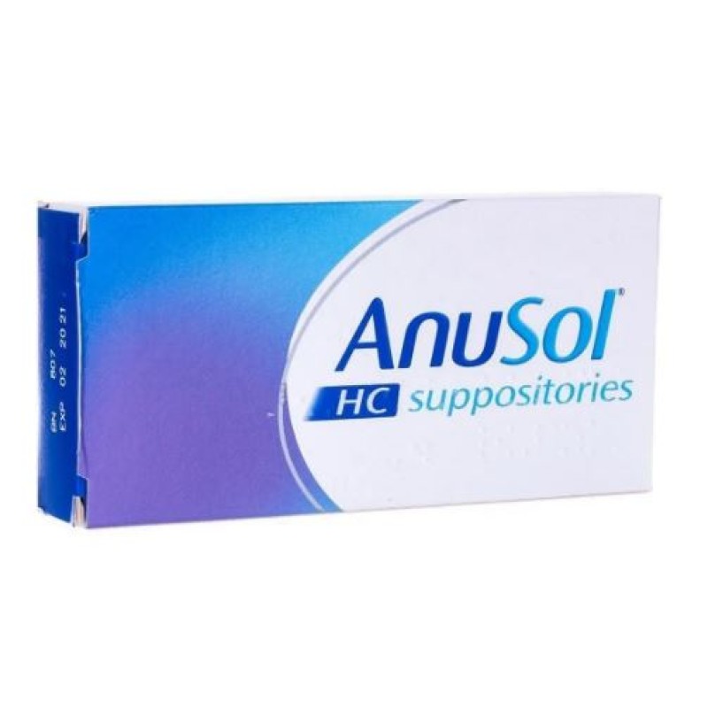 Anusol HC Suppositories 12s