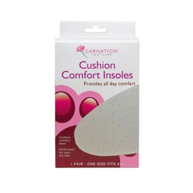 Carnation cushion comfort insoles (car910)