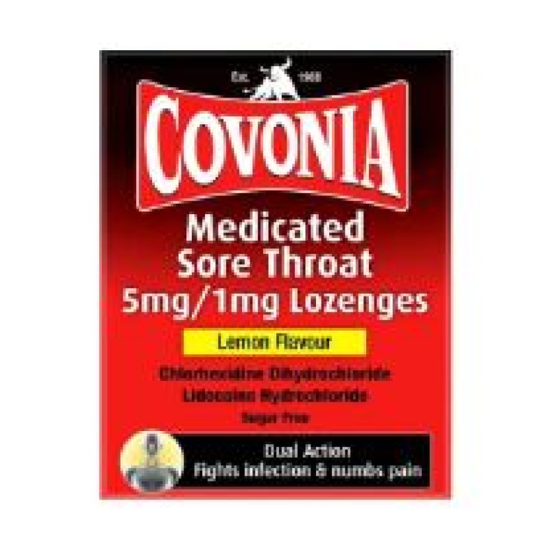 Covonia lemon lozenges 36 pieces