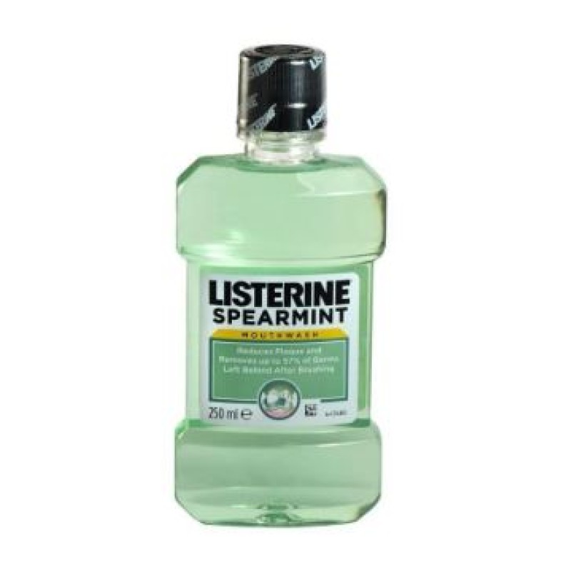 Listerine mouthwash spearmint 250ml.