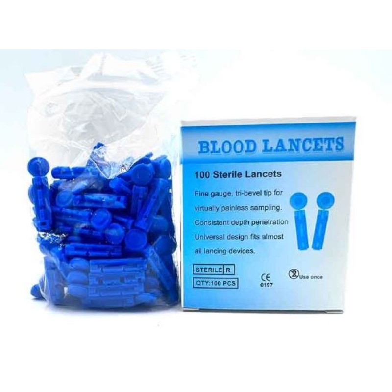 Sterile Blood Lancets 100's