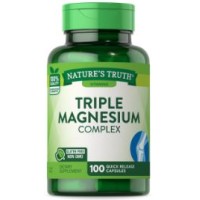 Nature’s Truth Triple Magnesium Complex -100 Capsules 
