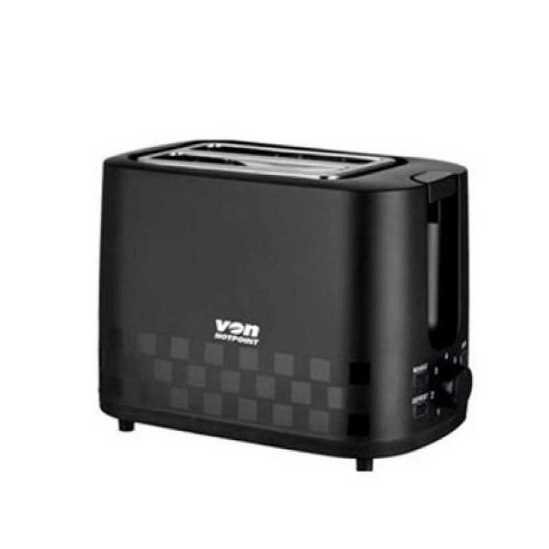 VON VSTPO2MDK 2 SLICE TOASTER - BLACK/WHITE