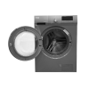 VON VALW-08FVK FRONT LOAD WASHING MACHINE SILVER - 8KG