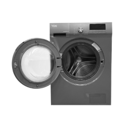 VON VALW-07FXS FRONT LOAD WASHING MACHINE SILVER - 7KG