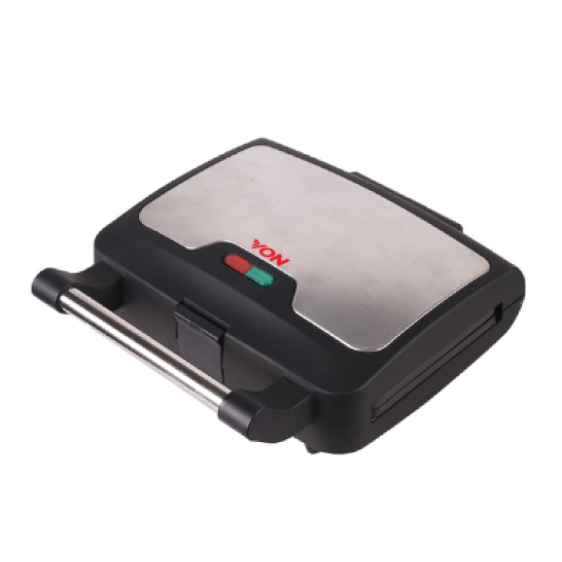 VON VSSP2YBGX TWO SLICE SANDWICH MAKER - STAINLESS STEEL