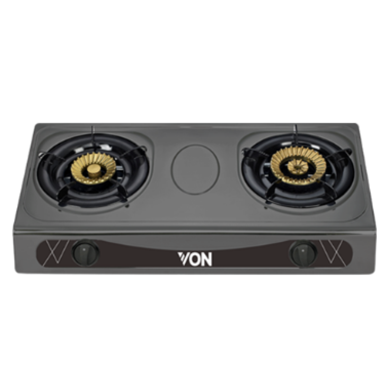 VON VAC7K202T Table Top 2 BRASS BURNER - HEAVY DUTY