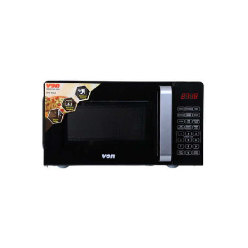 VON VAMS-20DGX MICROWAVE OVEN SOLO, 20L, DIGITAL – BLACK