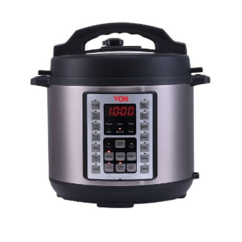 VON VSCP60MMX PRESSURE COOKER 1000W - 6L